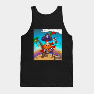 Pirate treasure Tank Top